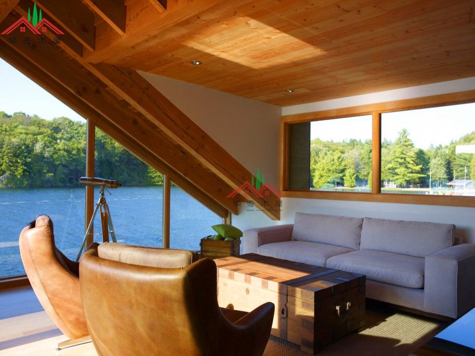 柬埔寨湖邊上的度假木屋(圖9)